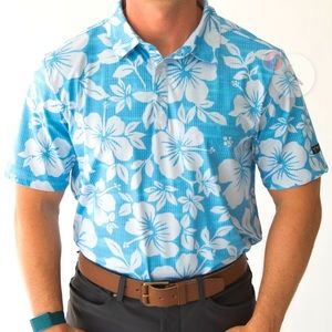 Yatta Golf Men’s polo “kahakai Polu” NWT various size